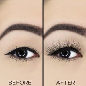 tarte little black dress lashes review